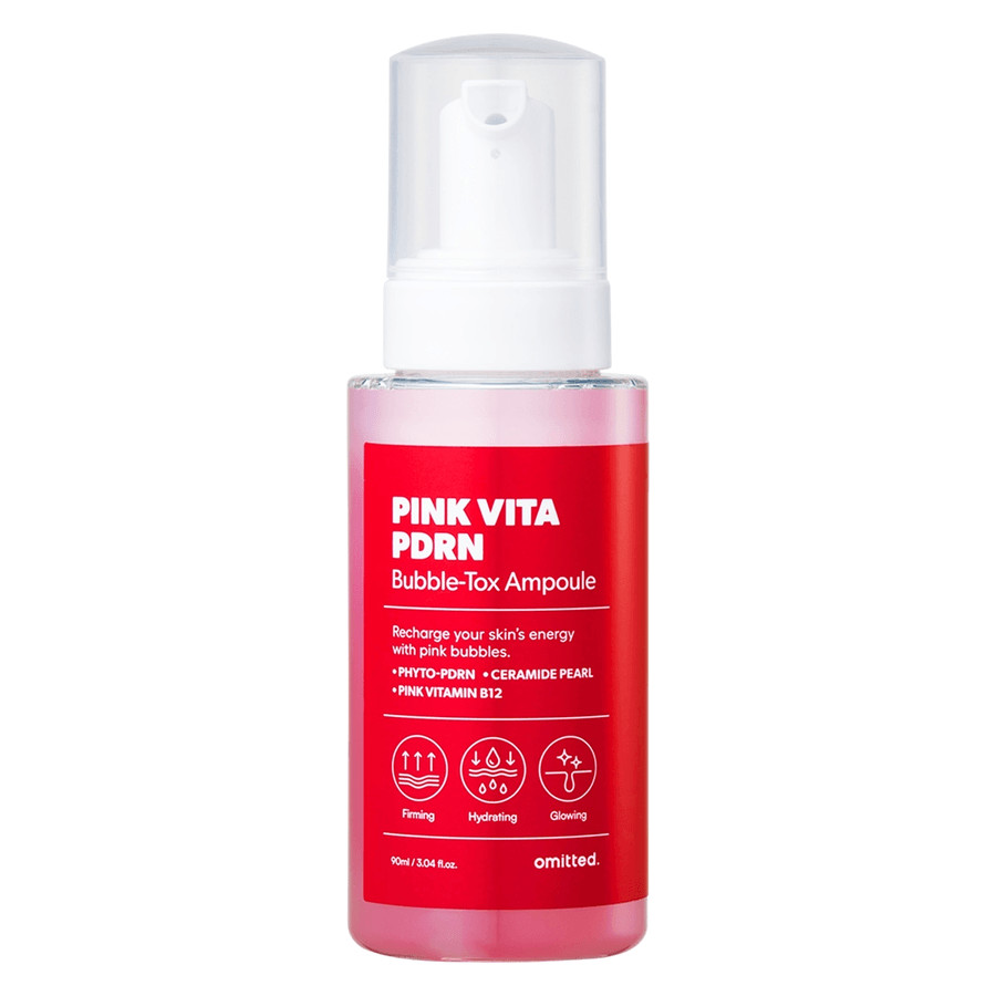 Omitted Pink Vita PDRN Bubble-Tox Ampoule 90ml