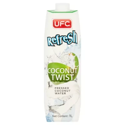 UFC Refresh Coconut Twist Pressed Coconut Water 1L