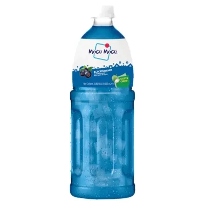 Mogu Mogu Blackcurrant Flavored Drink with Nata De Coco 1,000ml