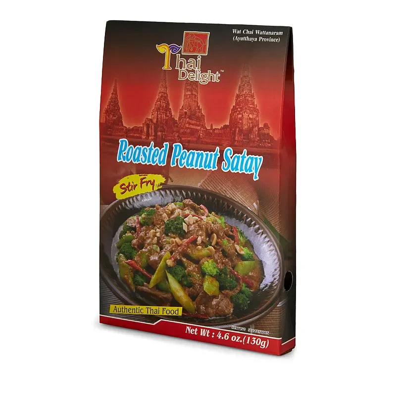 Satay Sauce TD 130 g, Roasted Peanuts