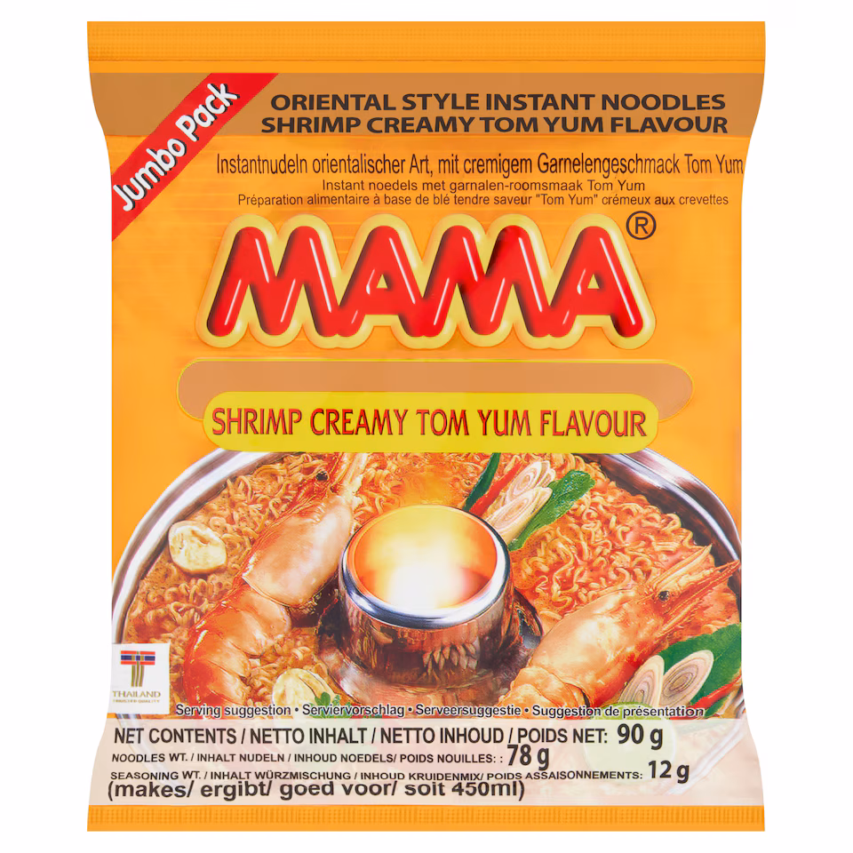 Mama Noodle Creamy Shrimp Tom Yum 90G