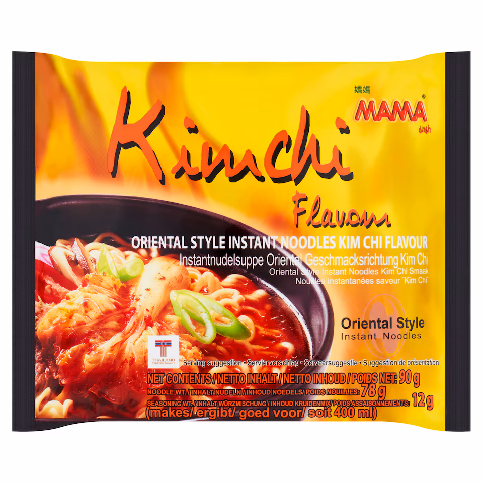 Mama Kimchi Instant Noodles 90G