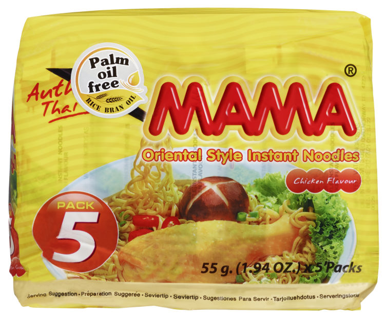 Nudler m/Kyllingsmak 5x55g Mama