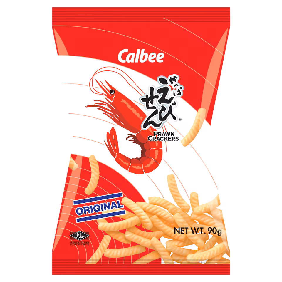 Calbee Prawn Crackers Original 90g