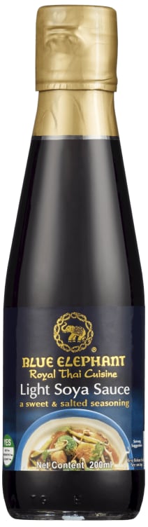Soya Sauce Light 200ml Blue Elephant