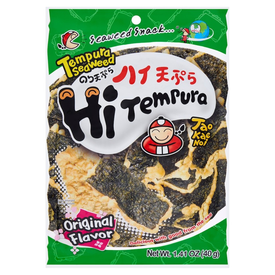 Tao Kae Noi Tempura Seaweed Original 40G