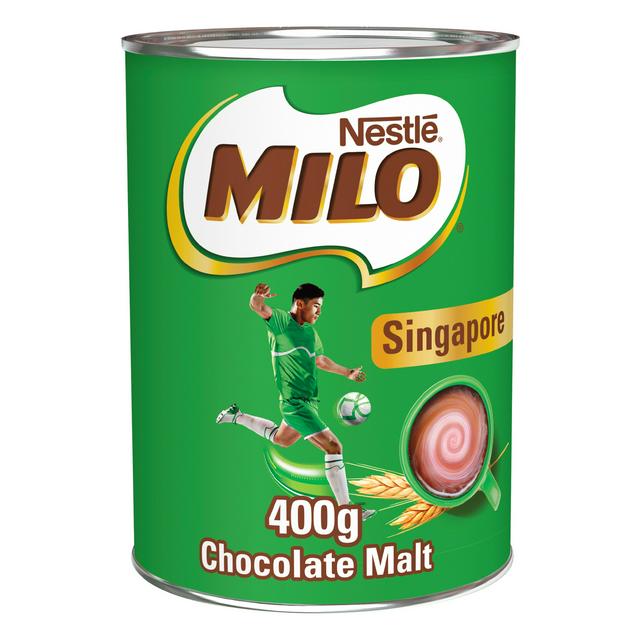 Milo Instant Malt Chocolate Drinking Powder Tin Singapore 400g