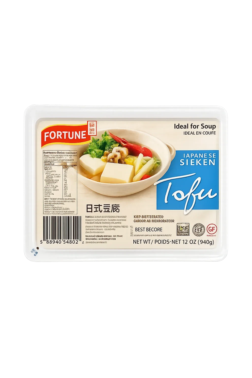Fortune Japansk Silken Tofu 300g
