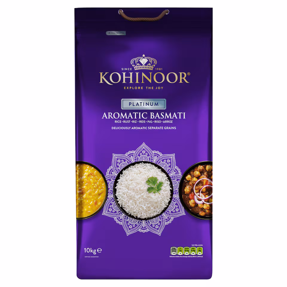 Kohinoor Platinum Basmati Rice 10kg