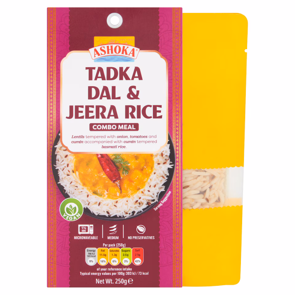 Ashoka Tadka Dal with Jeera Rice 250g