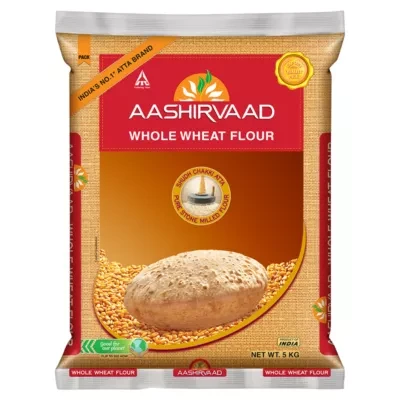 Aashirvaad Whole Wheat Flour 5kg