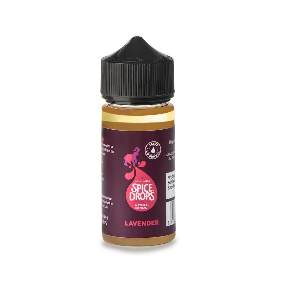 Spice Drops Lavender Natural Extract 100ml – For Baking, Desserts and Cooking