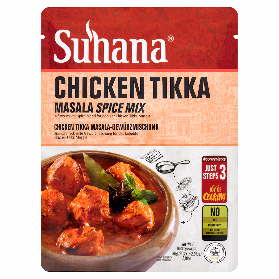 Suhana Chicken Tikka Masala Spice Mix 80g