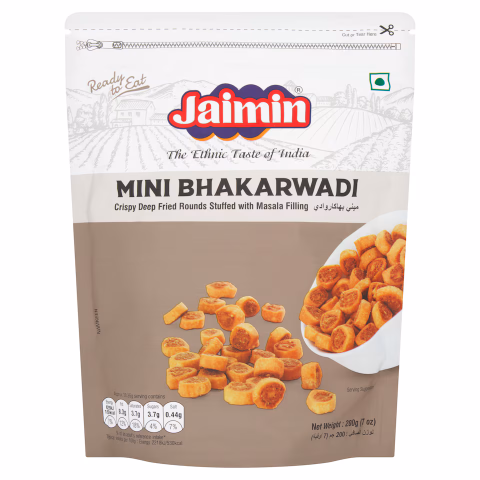 Jaimin Mini Bhakarwadi 200g