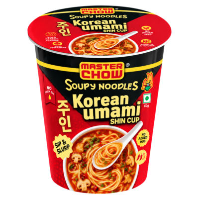 Master Chow Soupy Noodles Korean Umami Shin Cup 60g