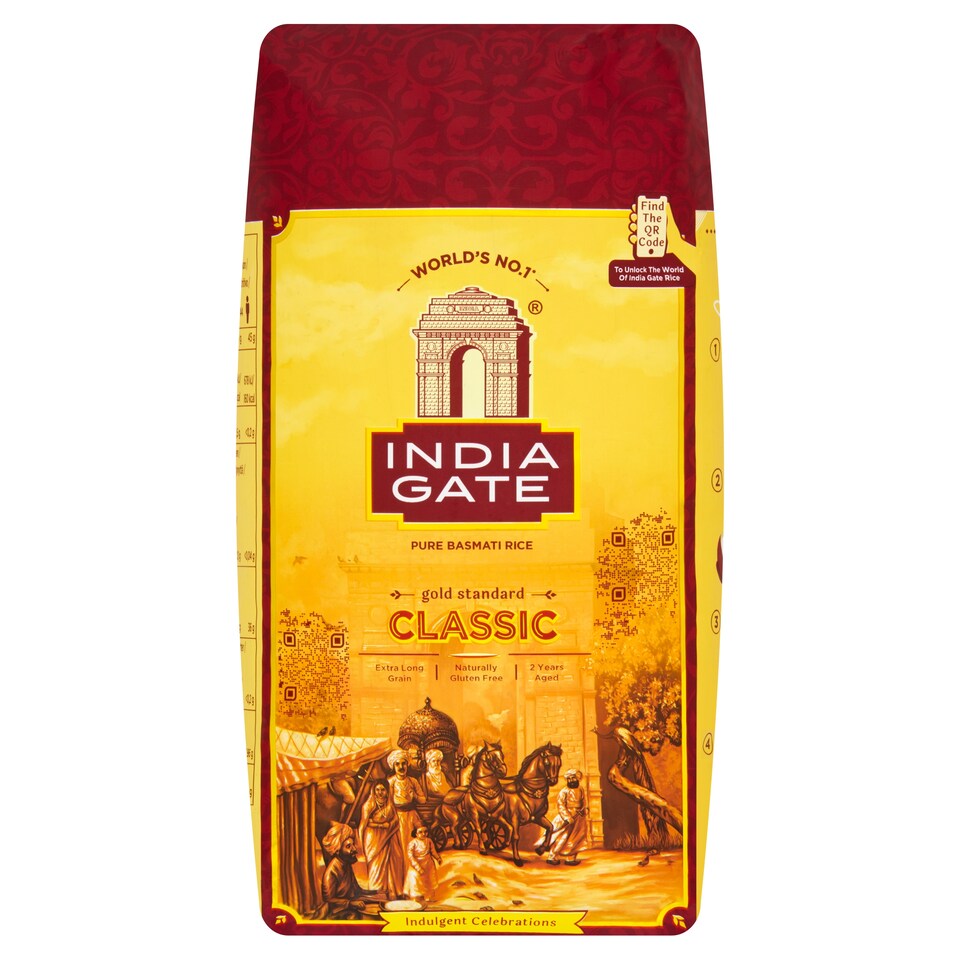 India Gate Basmati Rice Classic 2kg