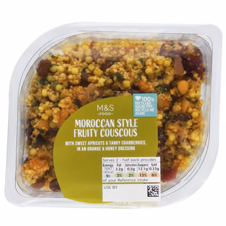 M&S Moroccan Style Fruity Couscous