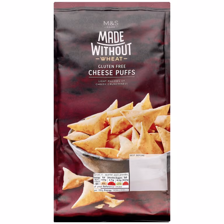 M&S Made Without Wheat Cheese Puffs