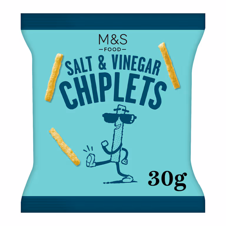 M&S Salt And Vinegar Chiplets