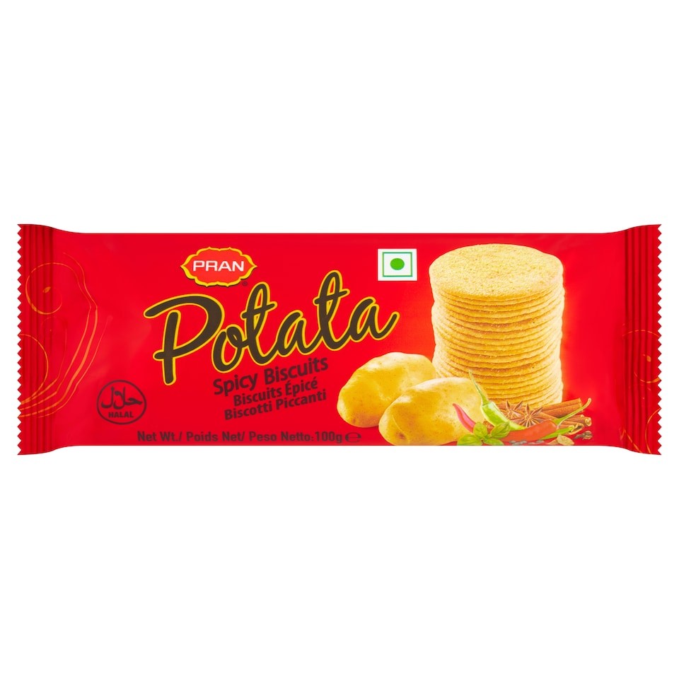Pran Potata Spicy Biscuits 100g