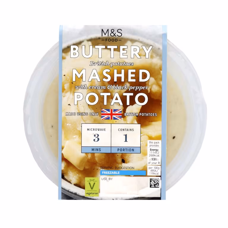 M&S Buttery Mashed Potato