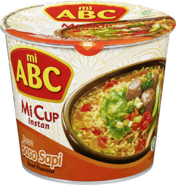 Beef Flavour Koppnudler Abc