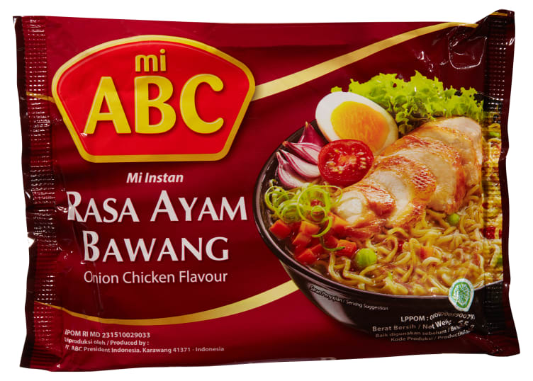 Nudler m/Kylling&Løk 5x65g Abc