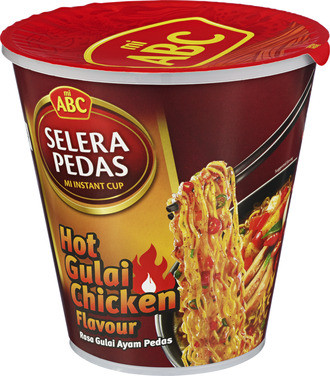 Hot Gulai (kylling Karri) Chicken Koppnudler