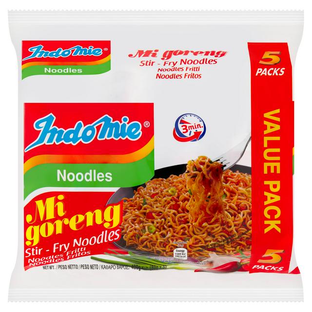 Indomie Mi Goreng Stir Fry Noodles 5 x 80g