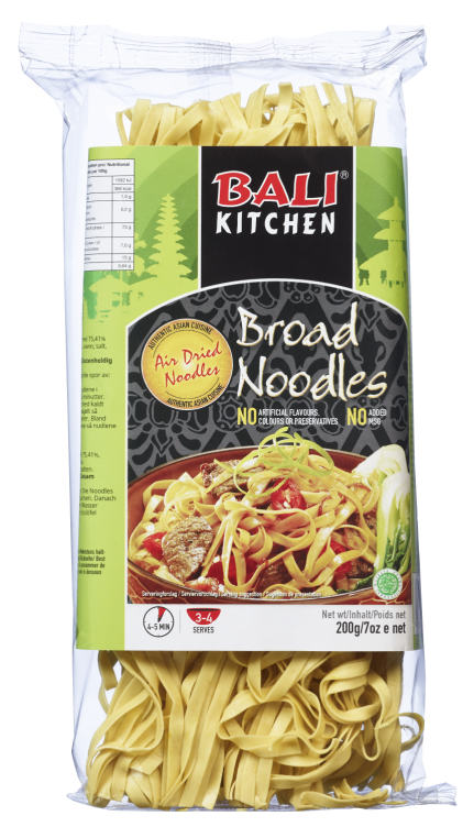 Broad Nudler 200g Bali Kitchen