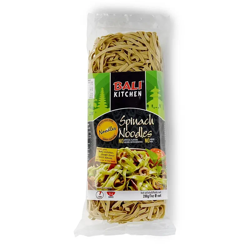 Spinach noodle 200 g. Bali Kitchen