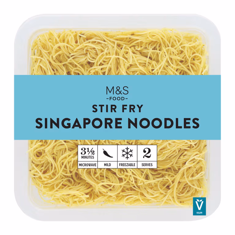 M&S Singapore Rice Noodles