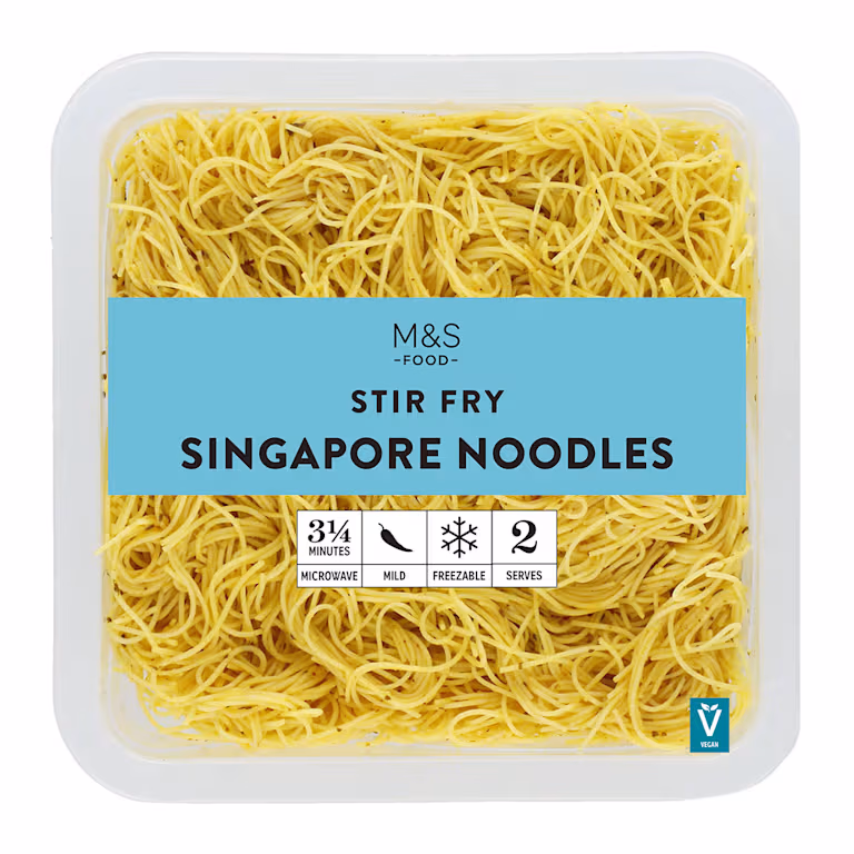M&S Singapore Rice Noodles