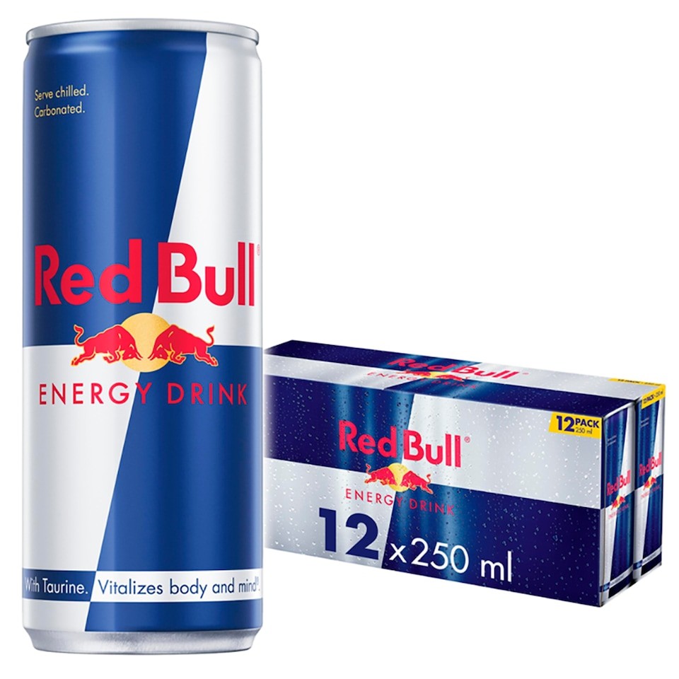 Red Bull Energy Drink 12 X 250M