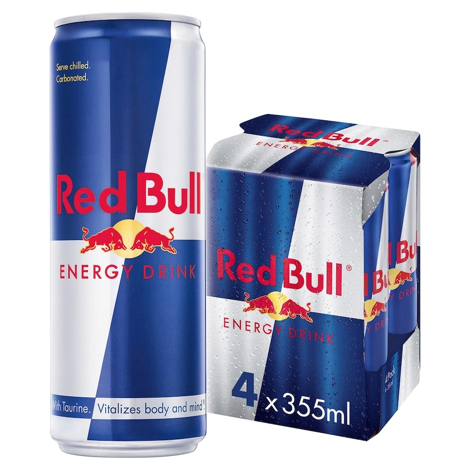 Red Bull Energy Drink 4X355ml