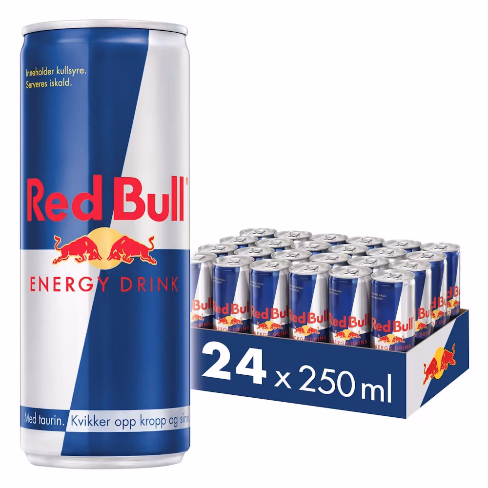 Red Bull Energidrikk 24x250ml, 6 l