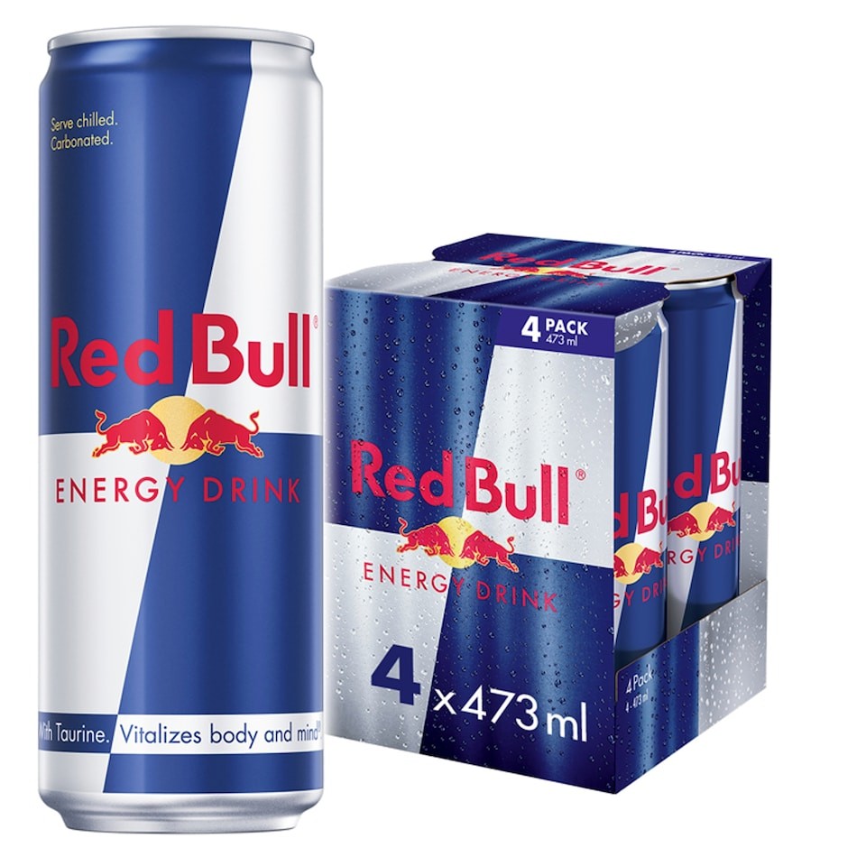 Red Bull Energy Drink 4 X 473Ml