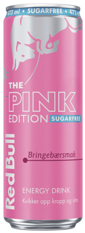 Red Bull Sukkerfri Pink Edition 473ml