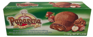 Papagena Biscuits with Hazelnut Filling 150g