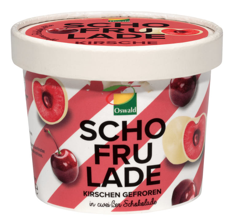 Cherry Wh. Chocolat 130g Schofrulade