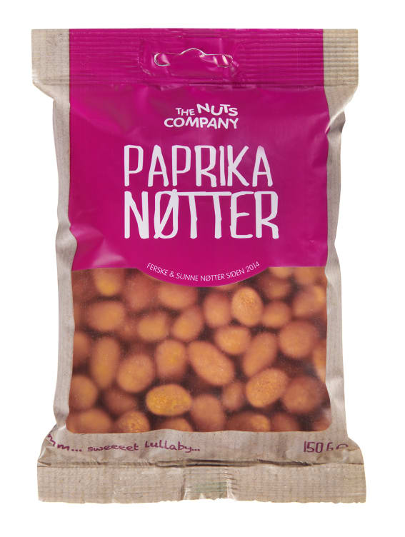 Paprikanøtter 150g The Nuts Company