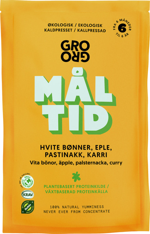 Måltid Hvite Bønner 100g Grogro