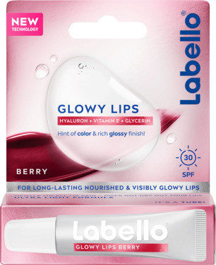Labello Glowy Lips Berry Tinted Spf30, 10ml