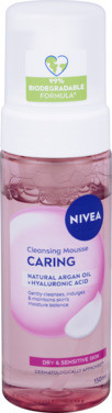 Nivea Cleansing Mousse Caring Dry & Sensitive Skin, 150ml