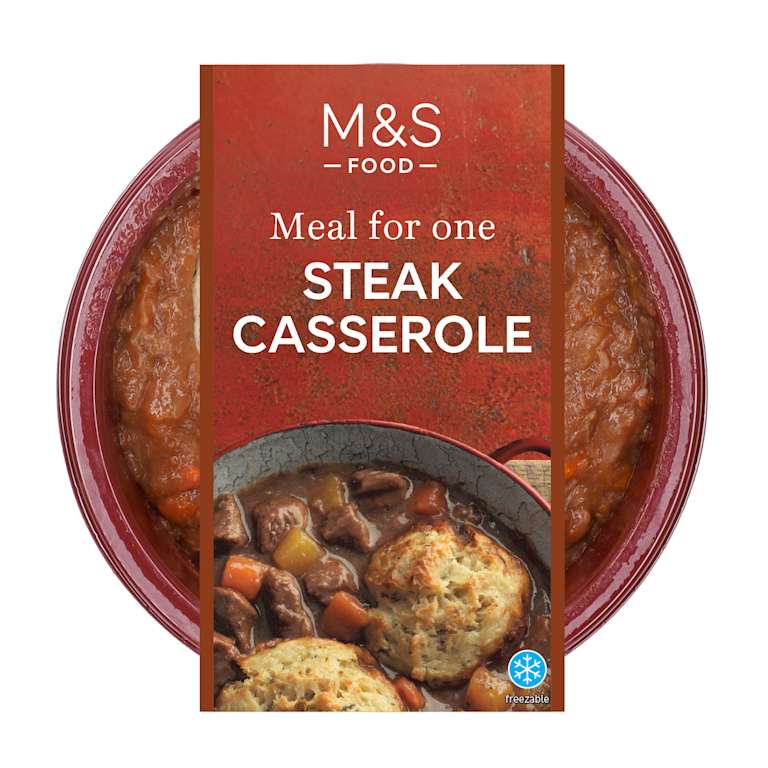 M&S Meal for One Steak Casserole