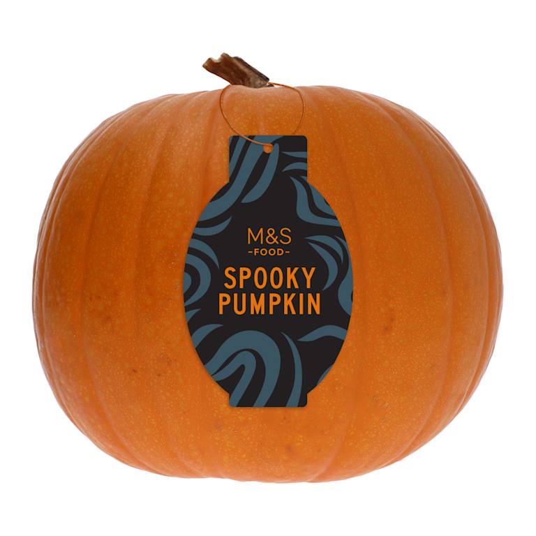 M&S Spooky Large Pumpkin