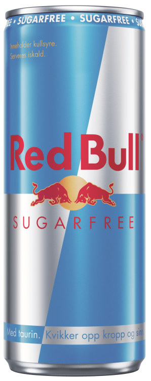 Red Bull Sukkerfri 250ml boks