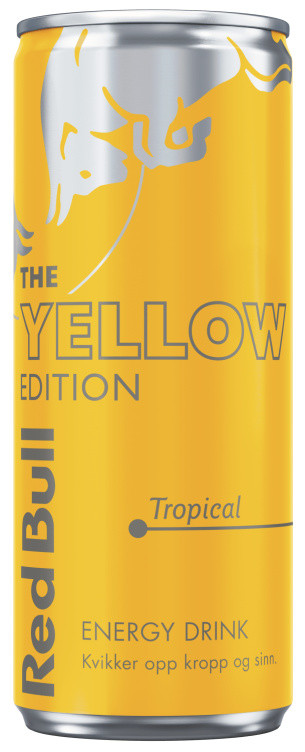 Red Bull Yellow Edition 250ml boks