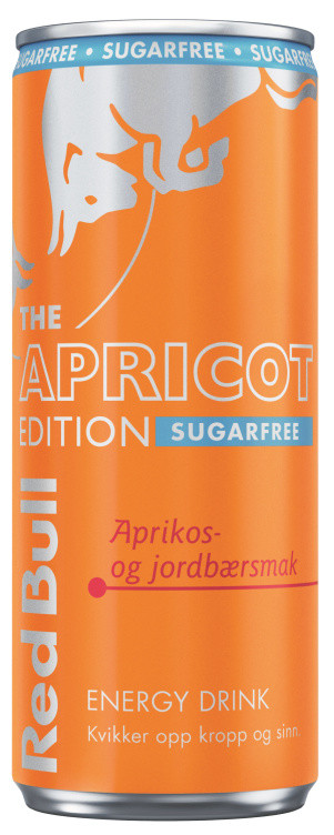 Red Bull Aprikos Edition Sukkerfri 250ml