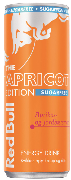 Red Bull Aprikos Edition Sukkerfri 250ml